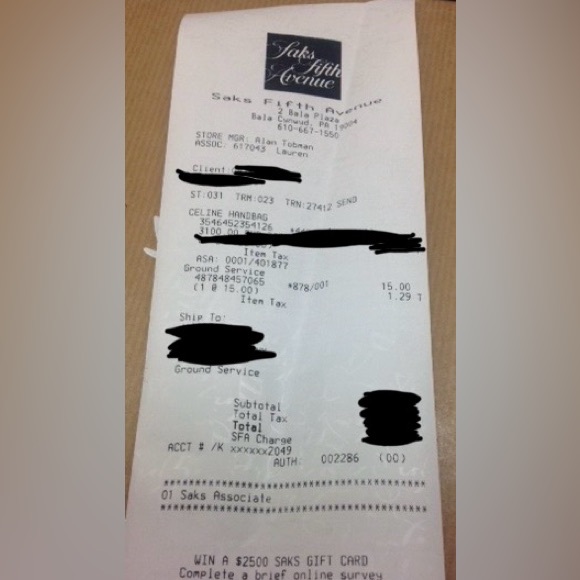 CELINE PHANTOM w/ Tags!! 100% AUTHENTIC - Picture 7 of 7